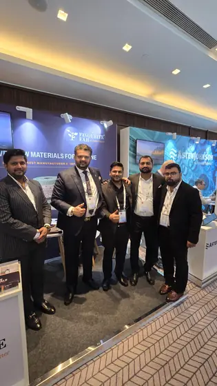 Visitors at Favourite Fab booth during RIGHT HYGIENE 2026 Aerocity New Delhi