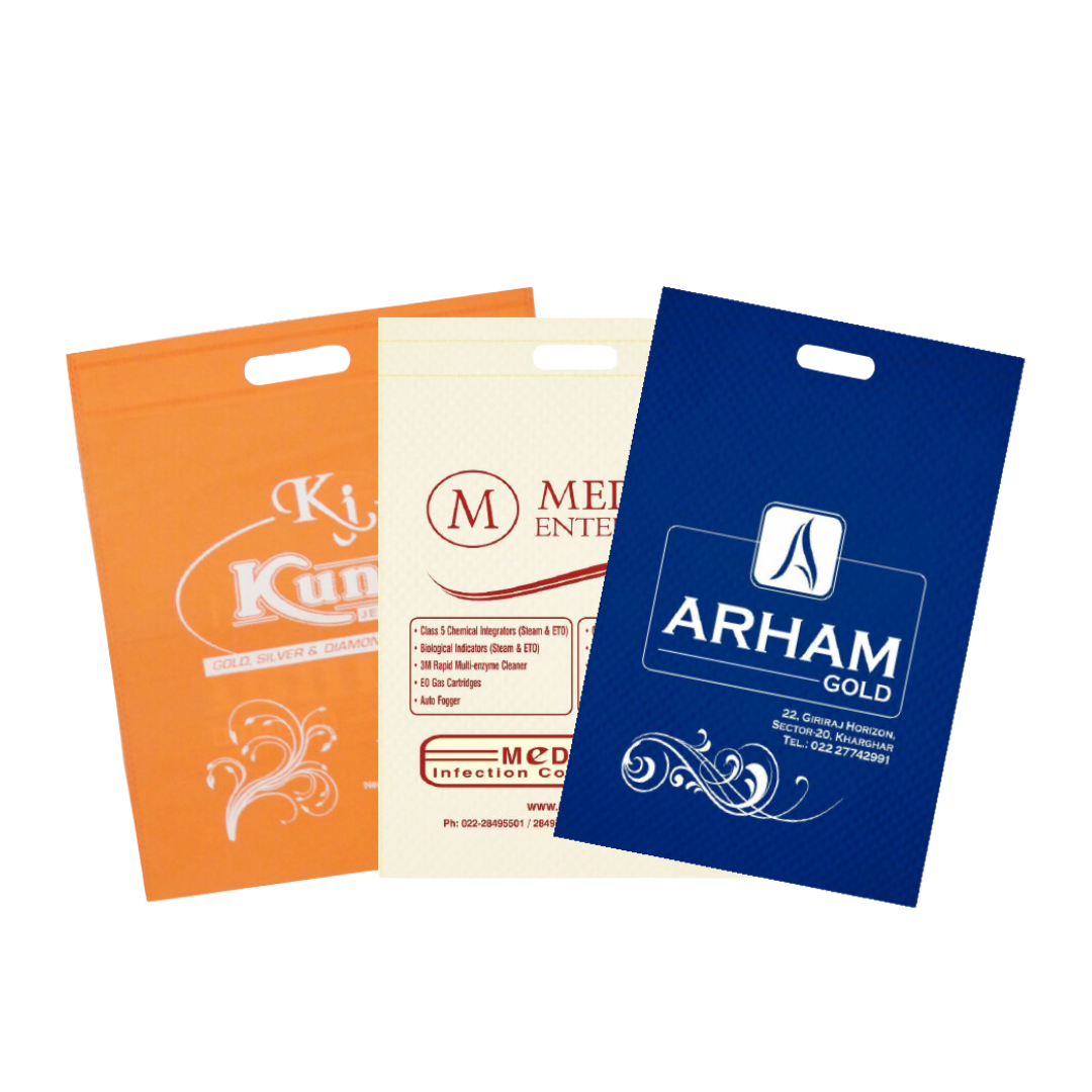 D Cut Mobile Non Woven bags view 2