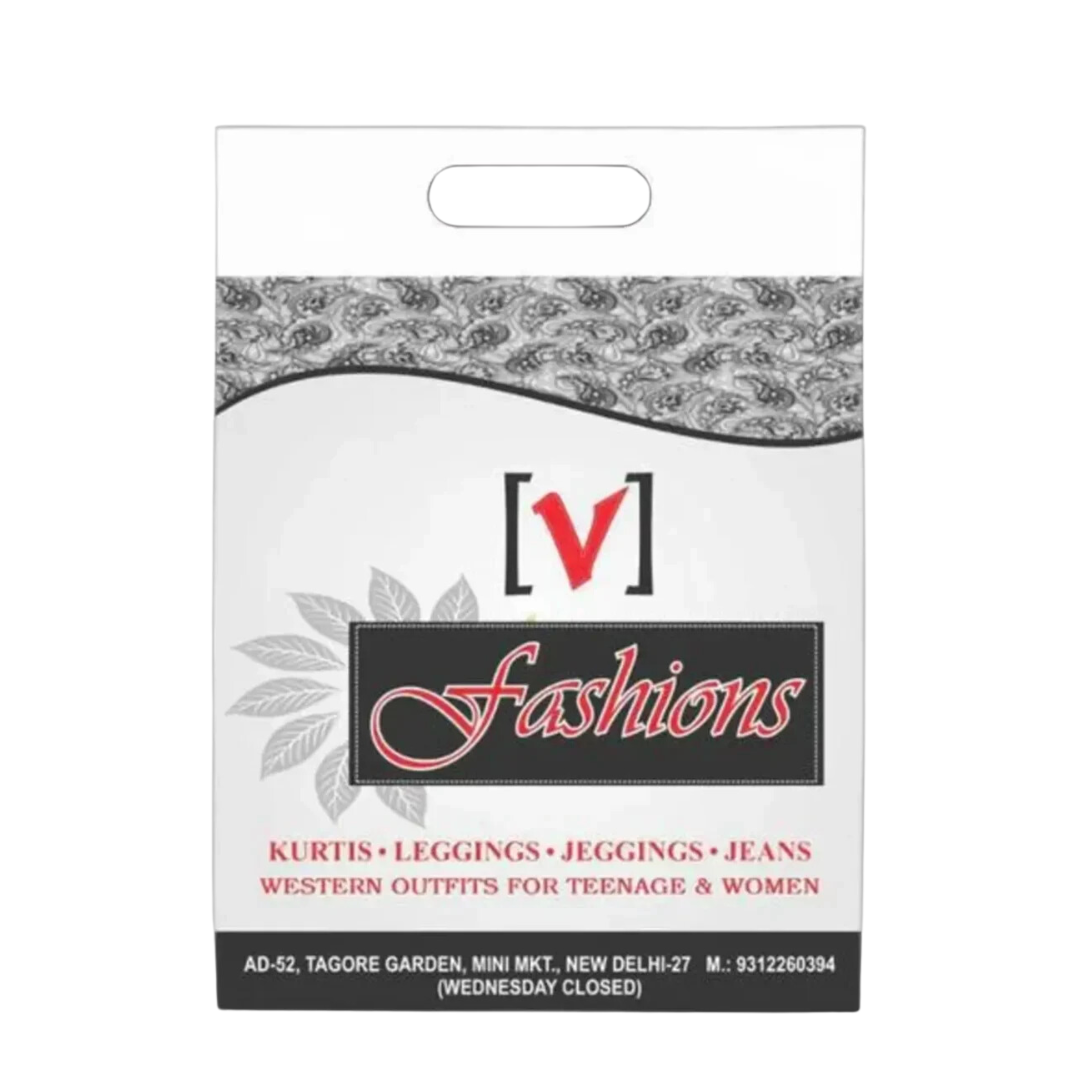 Printed D Cut Non Woven Bags   — variant