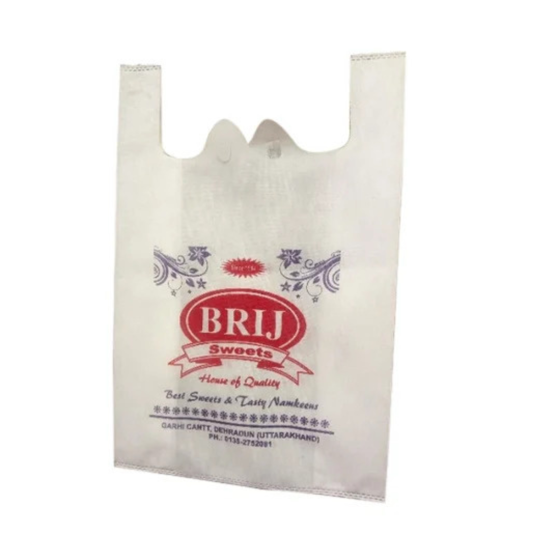 Printed W Cut Non Woven Bags view 1