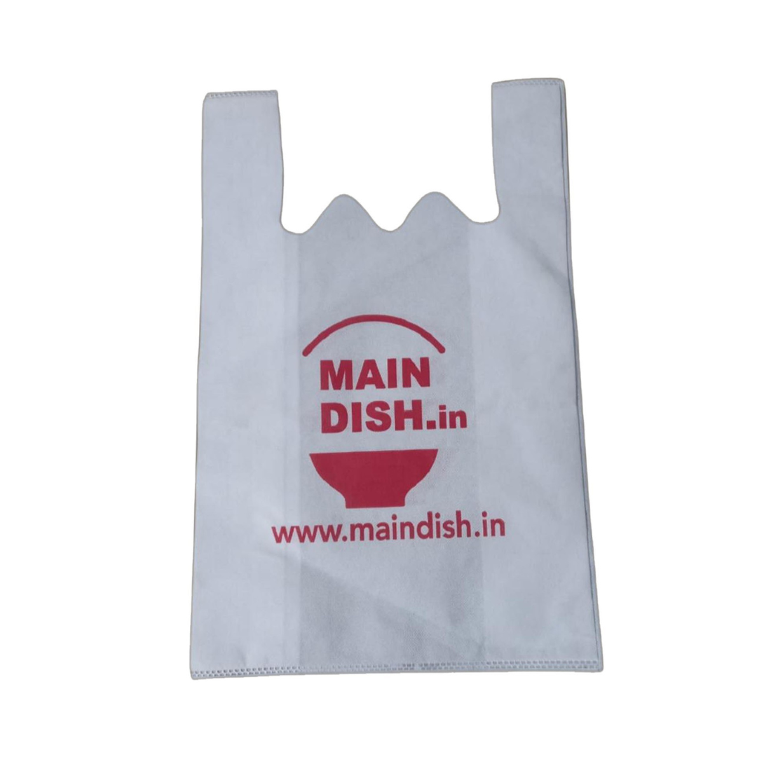 Printed W Cut Non Woven Bags view 2