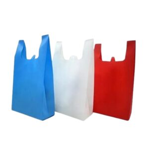 W Cut Bags Non woven carry bags non-woven fabric