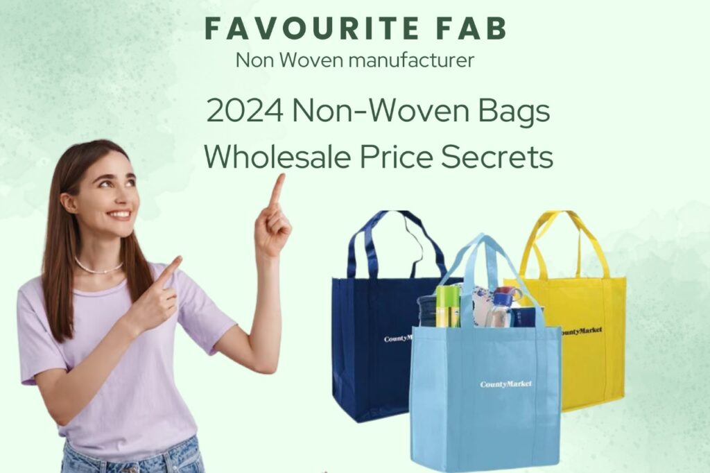 Non woven bag wholesale market sale