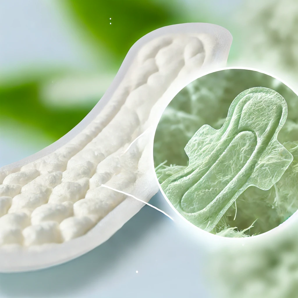 Cellulose fiber For sanitary pads — main view