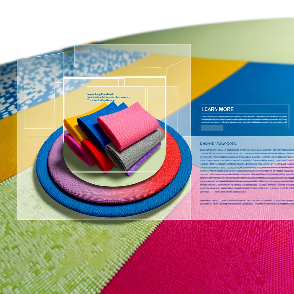 A detailed illustration depicting the four key steps involved in the airlaid nonwoven manufacturing process: fiber preparation, air formation, bonding, and finishing. The illustration showcases the transformation of fibers into a soft, absorbent, and versatile airlaid nonwoven fabric.