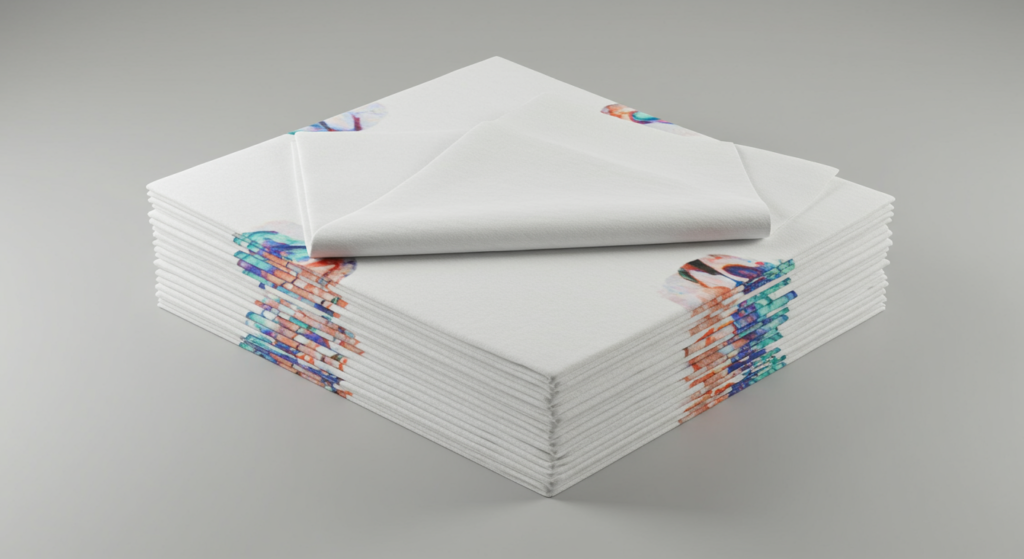 Printed Nonwoven Sheets