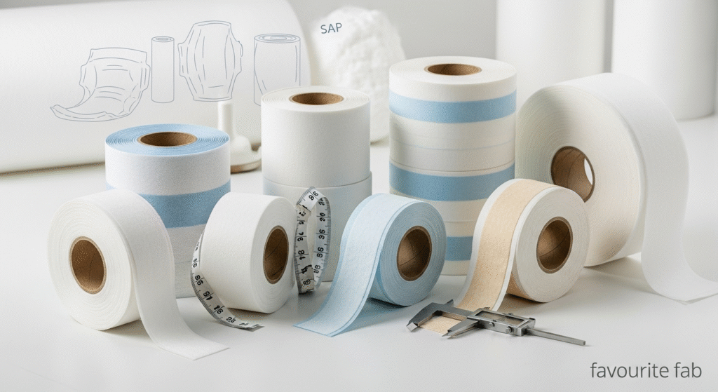 frontal tape rolls
