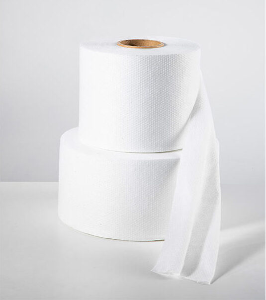 Embossed Parallel Lapping Spunlace Nonwoven fabric view 2