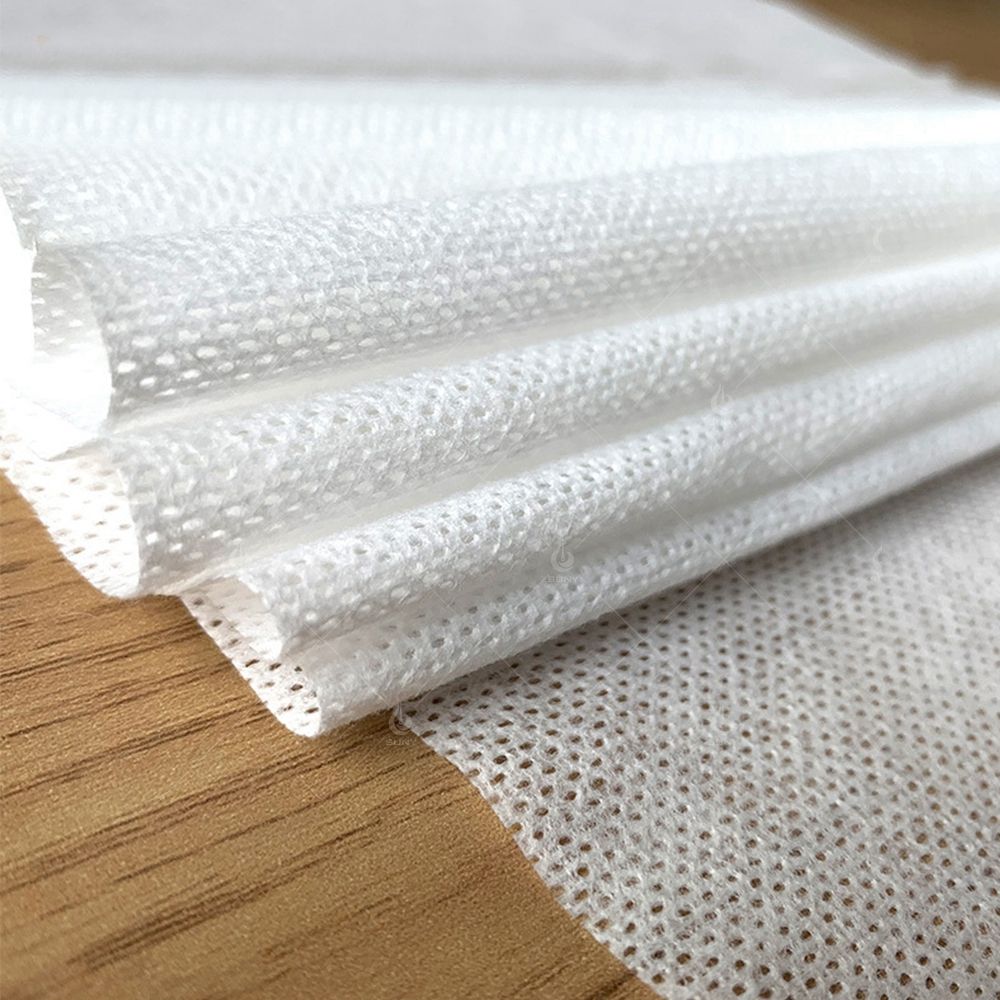 High Absorbent 100% Viscose Embossed Spunlace Non-Woven Fabric view 2