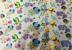 A close-up view of Nonwoven Baby Diaper Frontal Tape from Favourite Fab, highlighting its soft texture and compatibility with hook-and-loop closures.