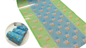 Wholesale PP Frontal Tape for Baby Nappy Adult Diaper Adhesive Tape Raw Material