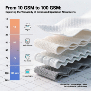 From 10 GSM to 100 GSM: Exploring the Versatility of Embossed Spunbond Nonwovens