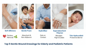 Top 5 Gentle Wound Dressings for Elderly and Pediatric Patients