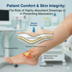 Patient Comfort & Skin Integrity: The Role of Highly Absorbent Dressings in Preventing Maceration