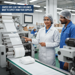 Diaper Tape Lead Times Explained: What to Expect from Your Supplier