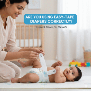 Are You Using Easy-Tape Diapers Correctly? A Quick Check for Parents