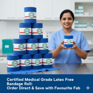 Certified Medical Grade Latex Free Bandage Roll: Order Direct & Save with Favourite Fab