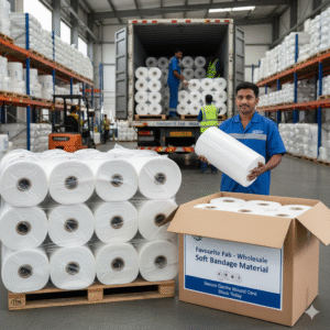 Wholesale Soft Bandage Material Roll Supplier: Secure Gentle Wound Care Stock Today
