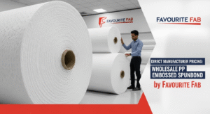 Direct Manufacturer Pricing: Wholesale PP Embossed Spunbond by Favourite Fab.