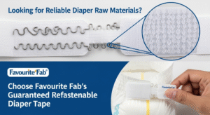 Looking for Reliable Diaper Raw Materials? Choose Favourite Fab’s Guaranteed Refastenable Diaper Tape