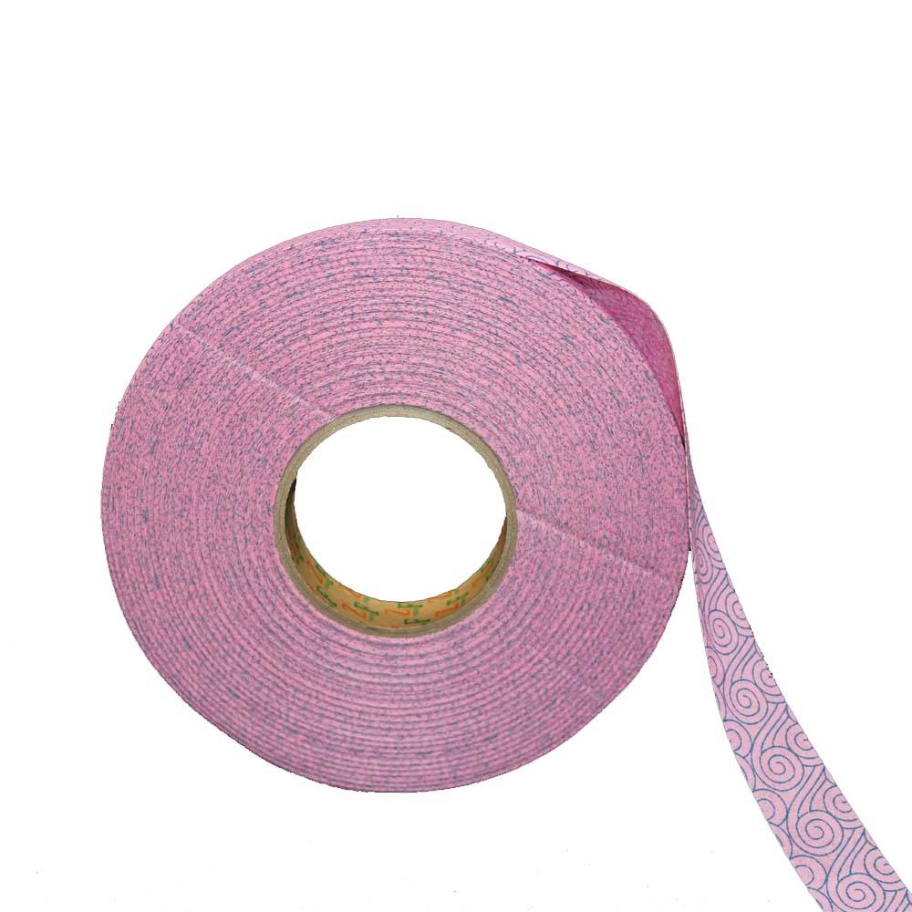 An illustration of the versatile negative ion sheet material, showing its use as a core component in thin products like the 245mm sanitary napkin for enhanced hygiene.