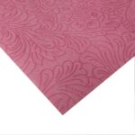 Medical worker wearing a gown made from high tensile strength Polypropylene Embossed Spunbond barrier fabric.