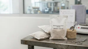 Molecular sieve pouch nonwoven fabric for moisture absorption and desiccant packaging