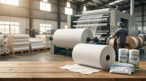 Spunlace nonwoven fabric for wet wipes manufacturing in India