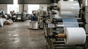 Frontal tape raw material for hygiene products including BOPP film, PP film, and hook film supplied by Favourite Fab India 2026