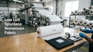 Low Lint Spunlace Nonwoven Fabric | Manufacturer India | Favourite Fab