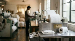 Industrial wipes nonwoven fabric roll by Favourite Fab manufacturer India