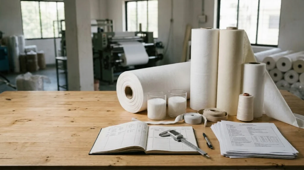 Diaper raw material supplier India 2026 complete list of SAP, nonwoven fabric, PE film and fluff pulp