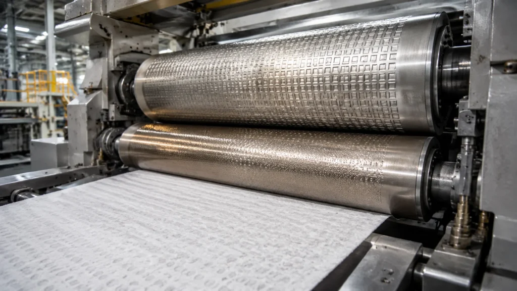 Calendar Bonding Nonwoven Fabric Point Bond Process — wholesale supplier India