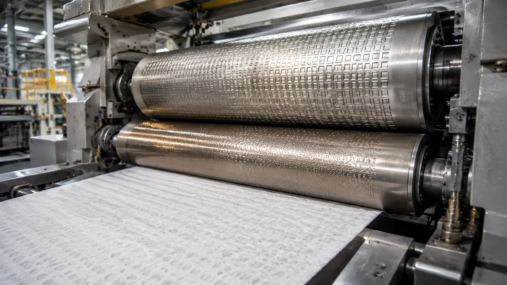 Calendar Bonding Nonwoven Fabric Point Bond Process — wholesale supplier India