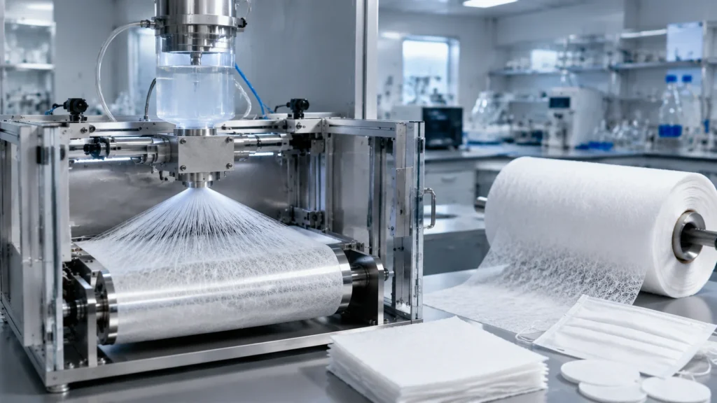 Solution Blow Spinning Nonwoven Fabric Medical — wholesale supplier India