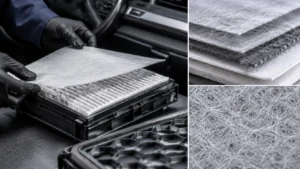 Nanofibre Meltblown Nonwoven Fabric Meltblown non-woven fabric