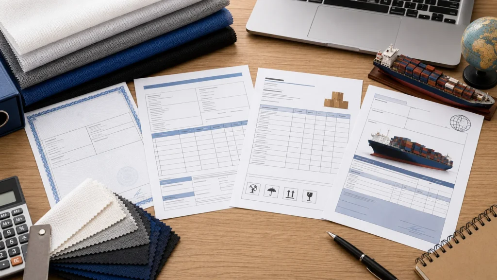Export Documentation Checklist Nonwoven Fabric — wholesale supplier India