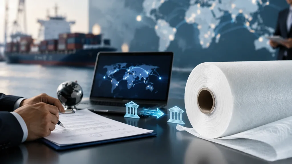 Payment Terms Nonwoven Fabric LC TT Advance Export — wholesale supplier India