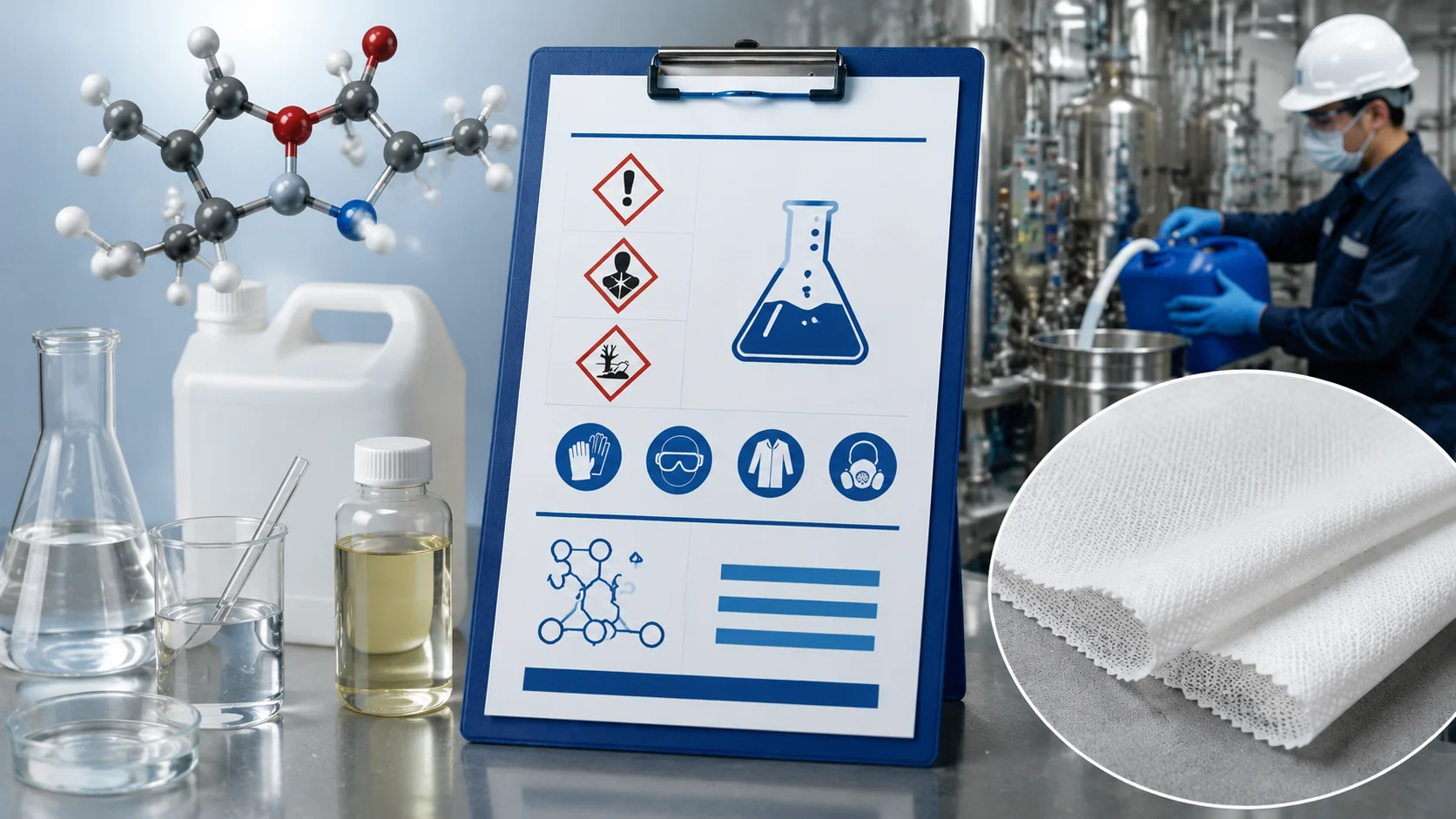 MSDS Nonwoven Fabric Chemical Finishes Safety Data Sheet — wholesale supplier India