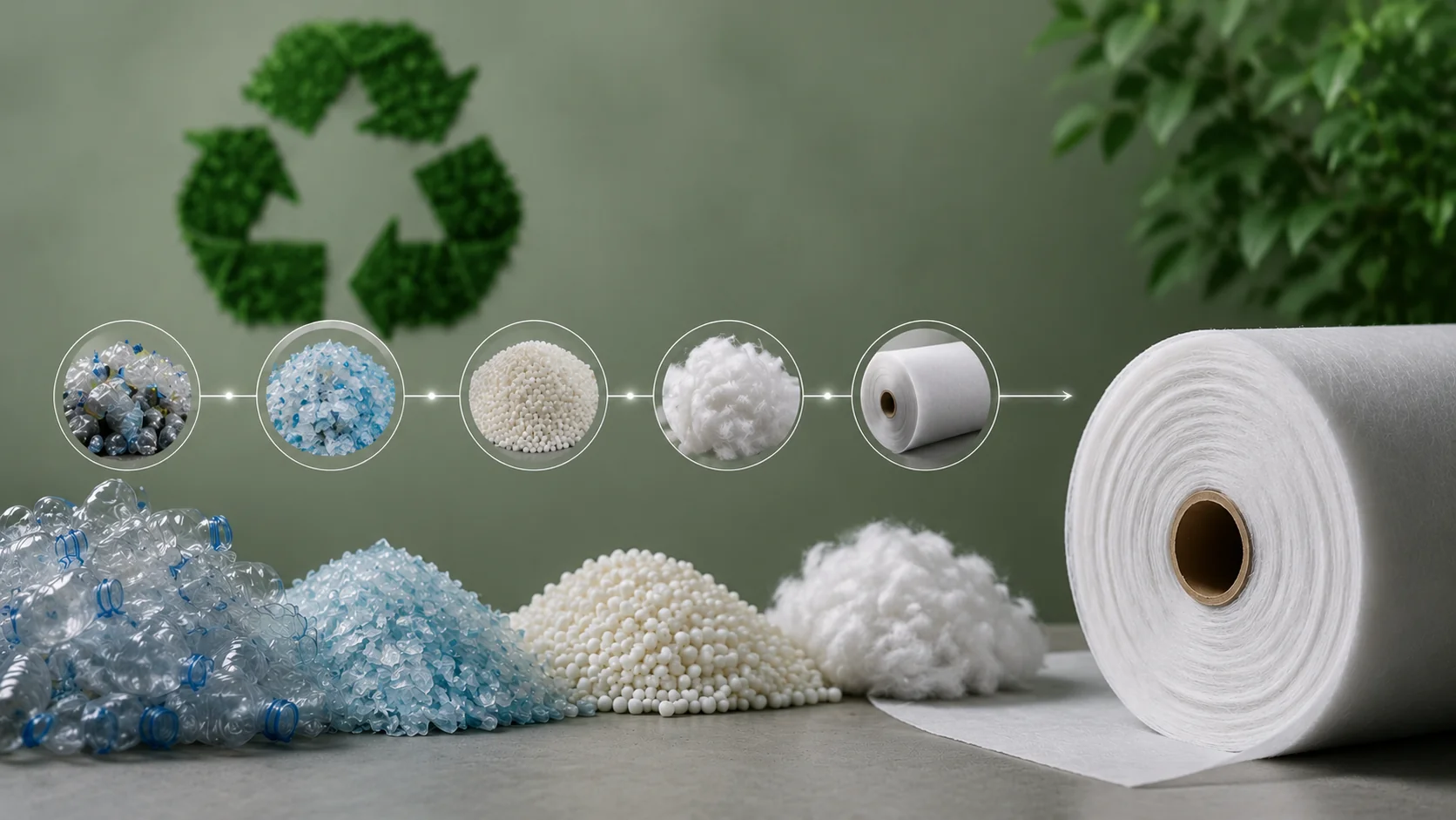 GRS Certified Recycled Content Nonwoven Fabric — wholesale supplier India