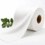 Premium flushable wipes nonwoven fabric material designed for wet wipes and eco-friendly hygiene applications.