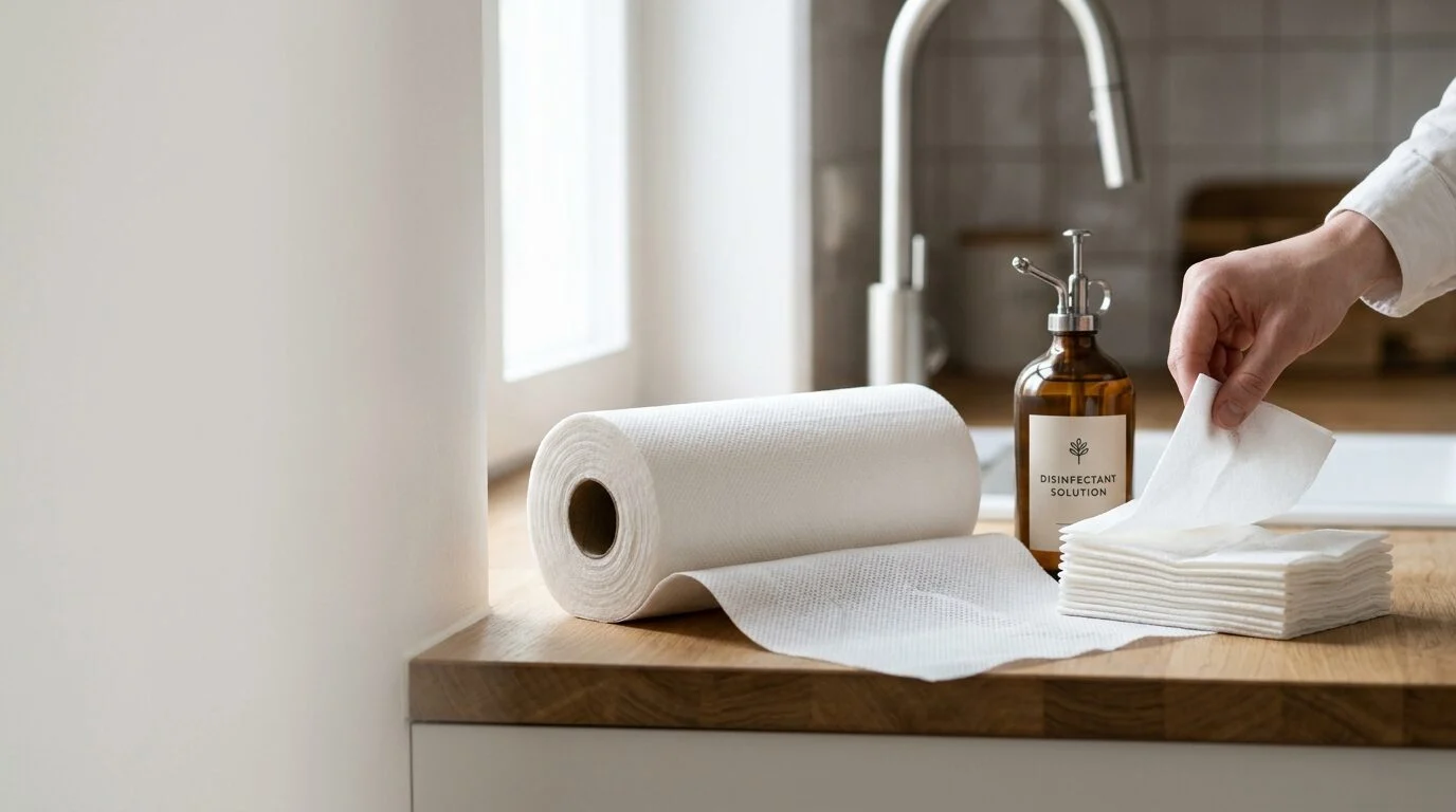Disinfectant Wipes Nonwoven Fabric view 3