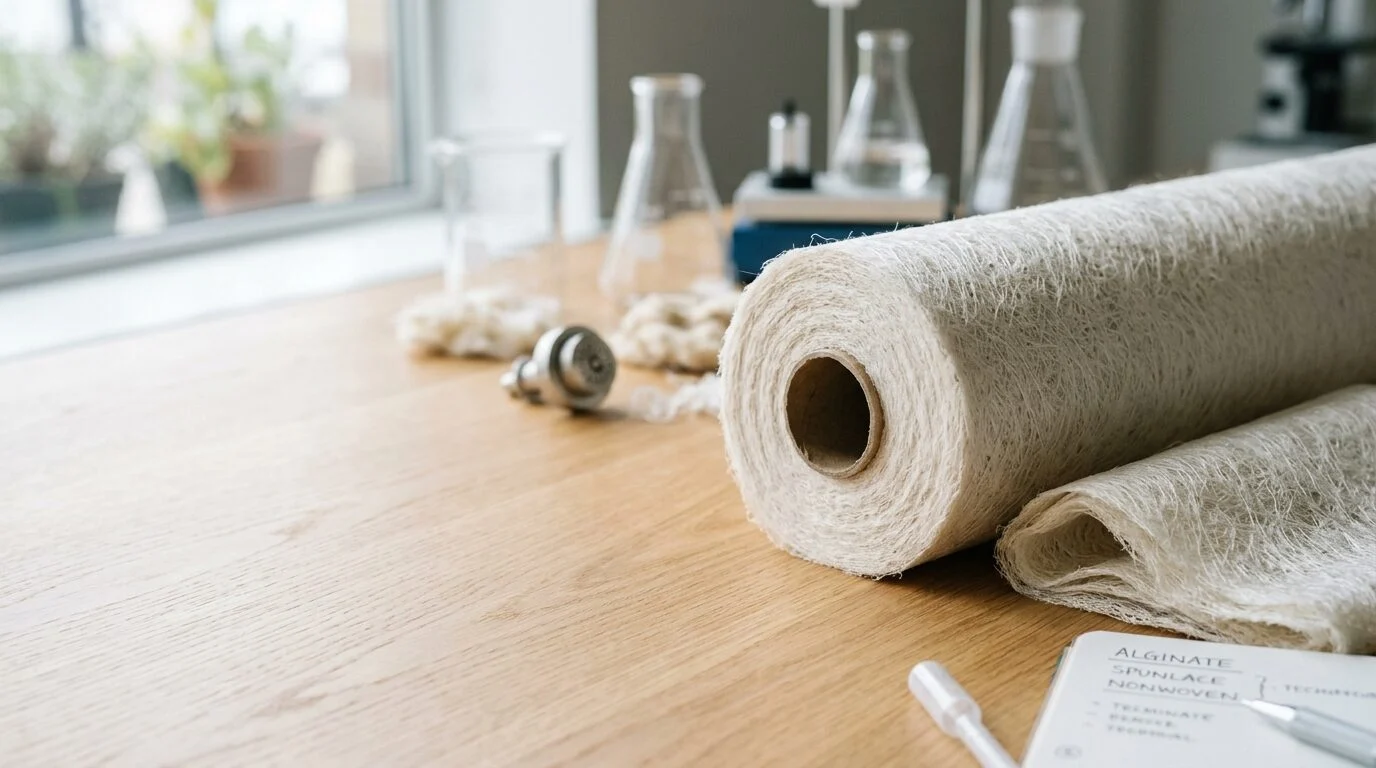 Alginate Spunlace Nonwoven Fabric view 3