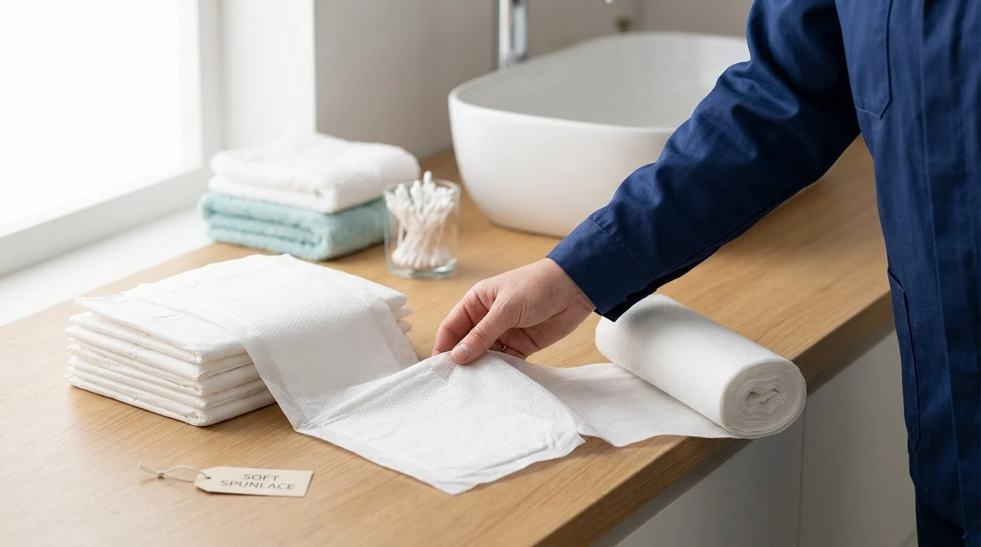 Adult Incontinence Spunlace Nonwoven Fabric view 3