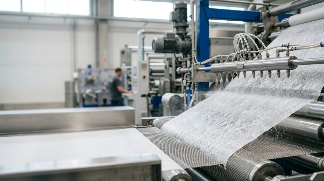 Wetlaid Spunlace Nonwoven Fabric view 3