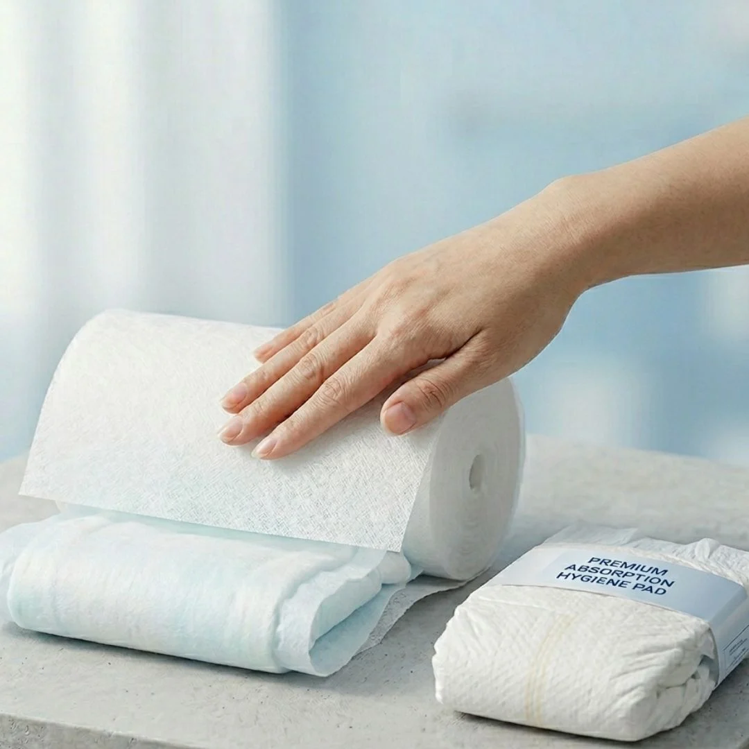 Adult Incontinence Spunlace Nonwoven Fabric view 1