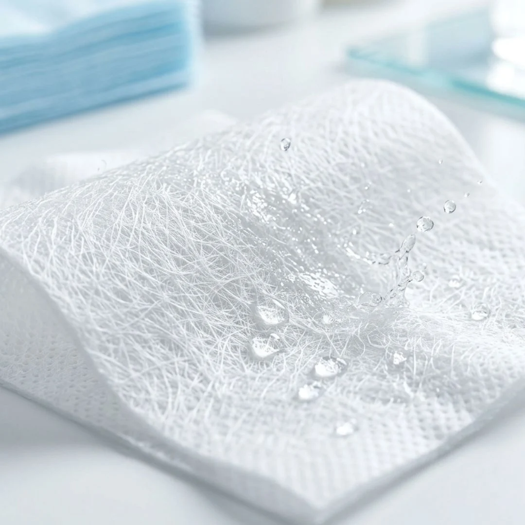 Antibacterial Wipes Nonwoven Fabric view 1
