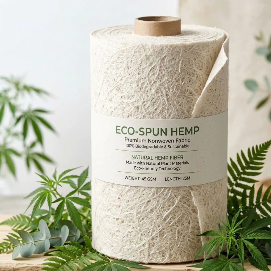 Hemp Spunlace Nonwoven Fabric — Favourite Fab