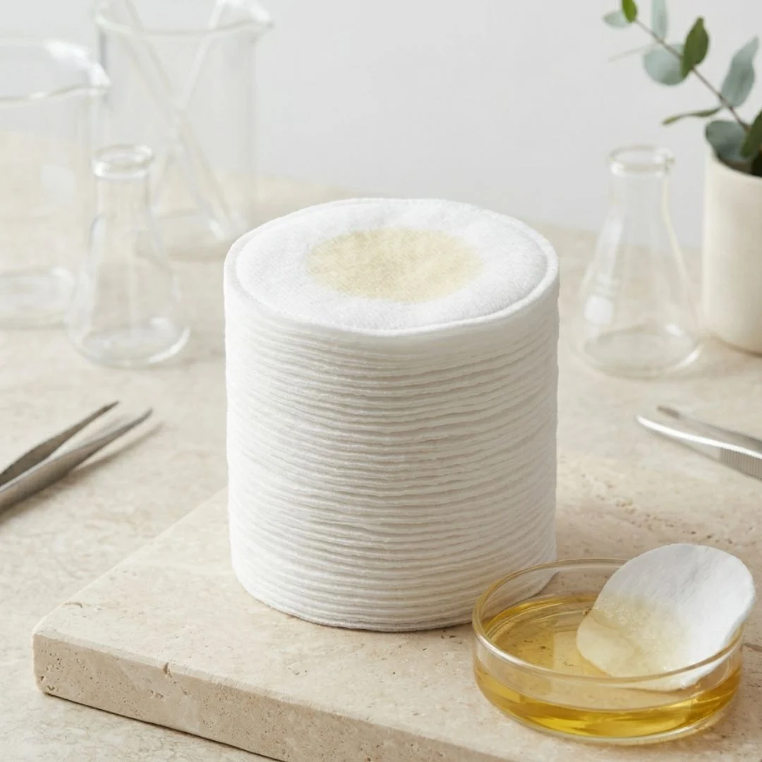 Cosmetic Pads Spunlace Nonwoven Fabric — Favourite Fab