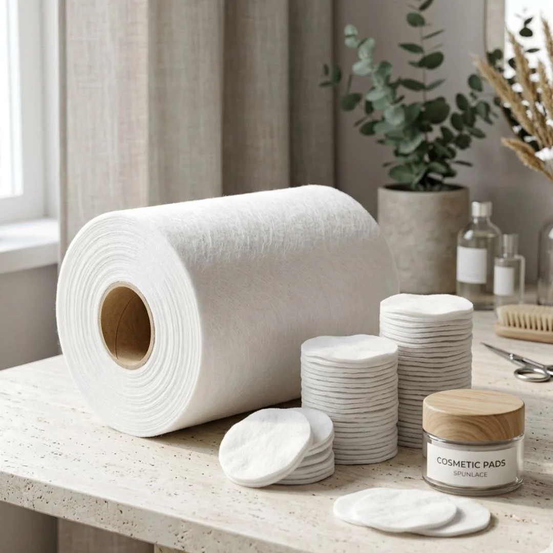Cosmetic Pads Spunlace Nonwoven Fabric view 2